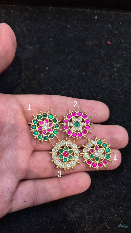 Jadau kundan || 1 piece and 6 pieces pack