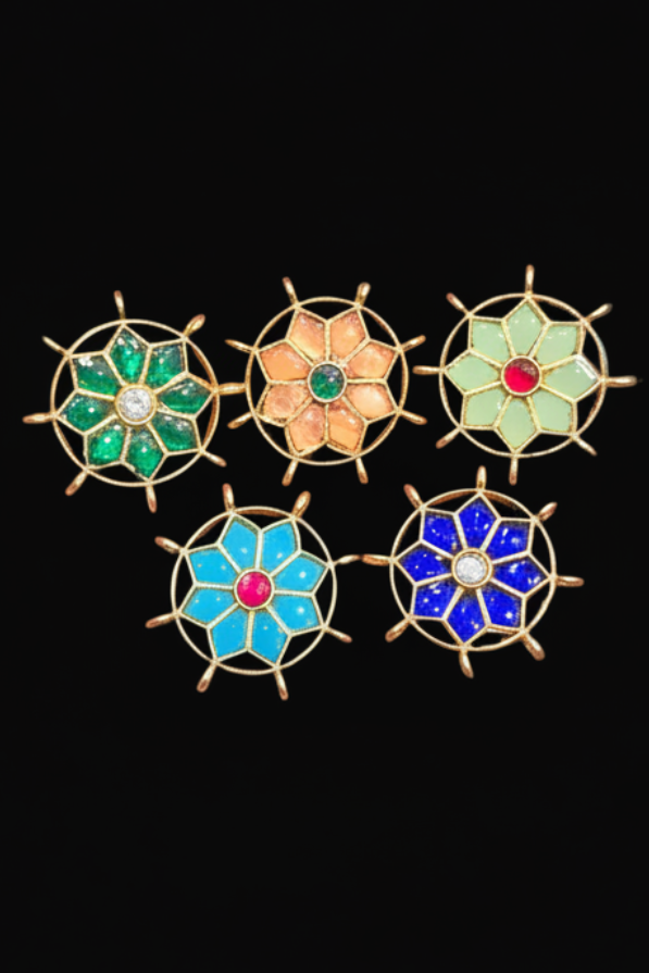 Jadau kundan || 1 piece and 6 pieces pack