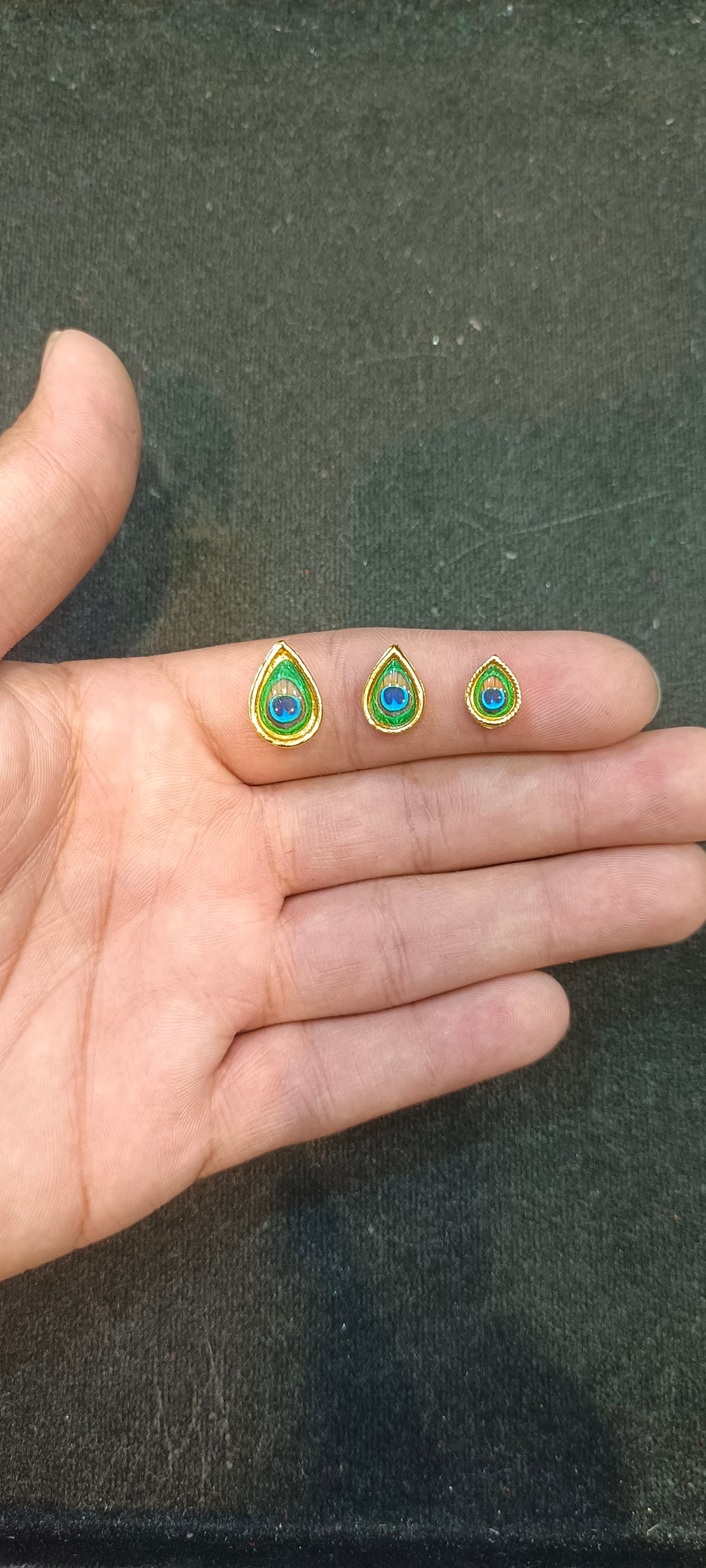 Peacock pendant|| 12 piece pack and 50 piece pack||