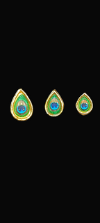 Peacock pendant|| 12 piece pack and 50 piece pack||