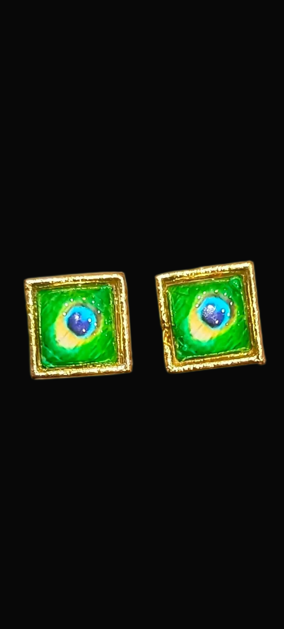 Peacock pendant 12 piece and 50 piece back