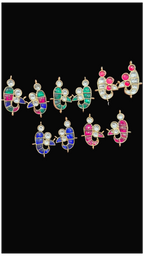 Jadau kundan|| 1 piece pack and 6 pieces pack ||