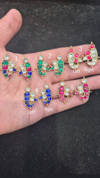 Jadau kundan|| 1 piece pack and 6 pieces pack ||