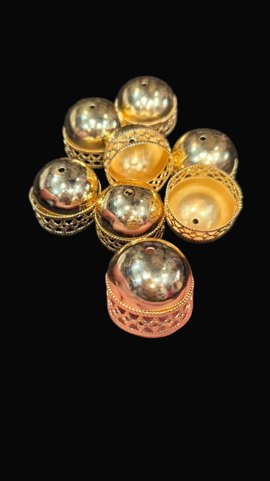 Jhumki base || kaleere base ||12 piece and 100 piece pack||