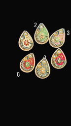 Meena kundan || 1 - 6 pcs packing || anti tarnish||