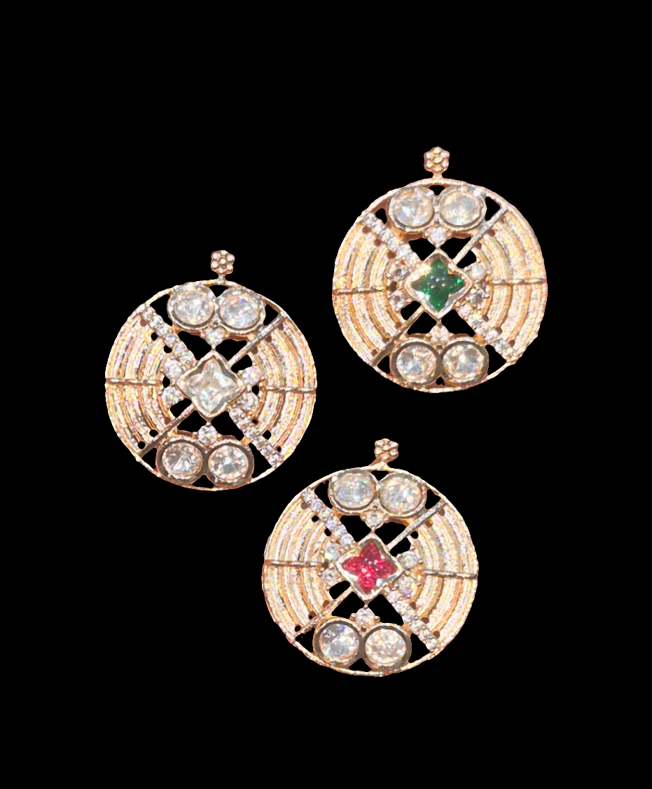 Polki pendants || 1 piece and 6 piece pack ||