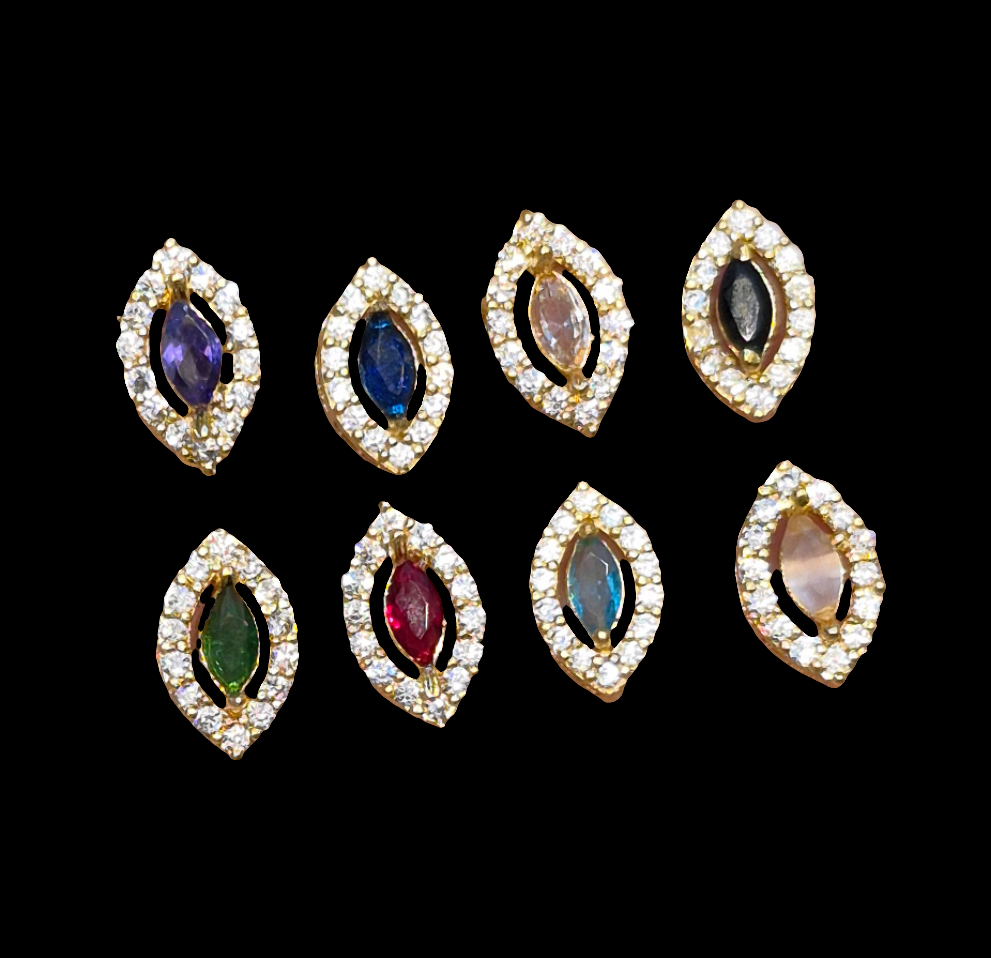 Eye shape ad piece || 6 piece pack ||