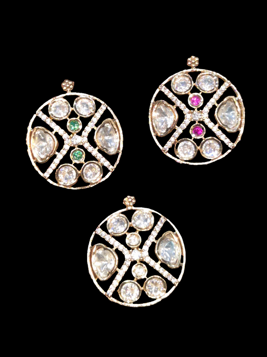 Polki pendants || 1 piece and 6 piece pack ||