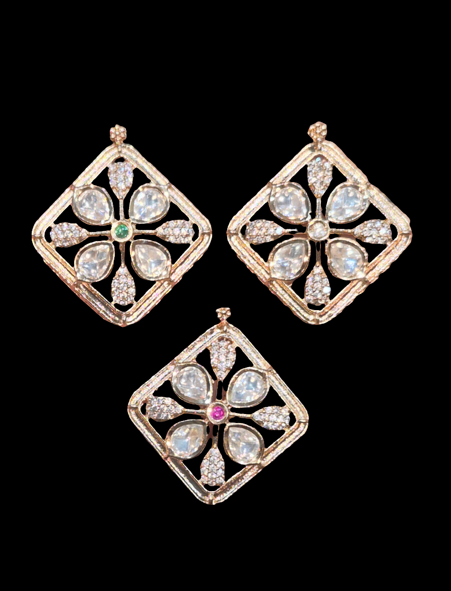 Polki pendant || 1 piece and 6 piece pack ||