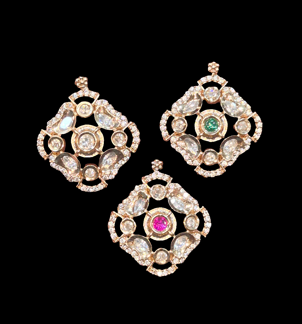 Polki pendants || 1 piece and 6 piece pack ||