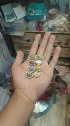 Premium brass marble kundan