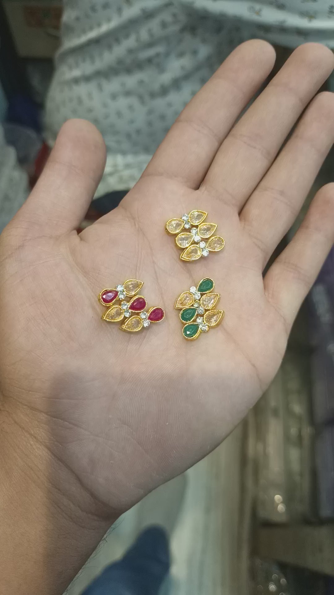 Ad kundan || 6 pcs and 12 pcs pack ||