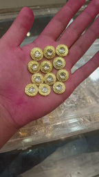 Premium golden foil kundan || 6 pcs - 12 pcs pack || anti tarnish ||