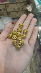 Big size Brass balls || anti tarnish || 12 pcs pack ||