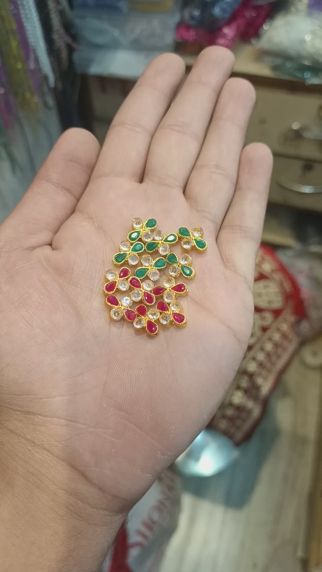 Ad kundan || 6 and 12 pcs packing ||