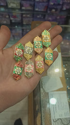 Premium polki Meena kundan || 1 pcs - 6 pcs packing ||