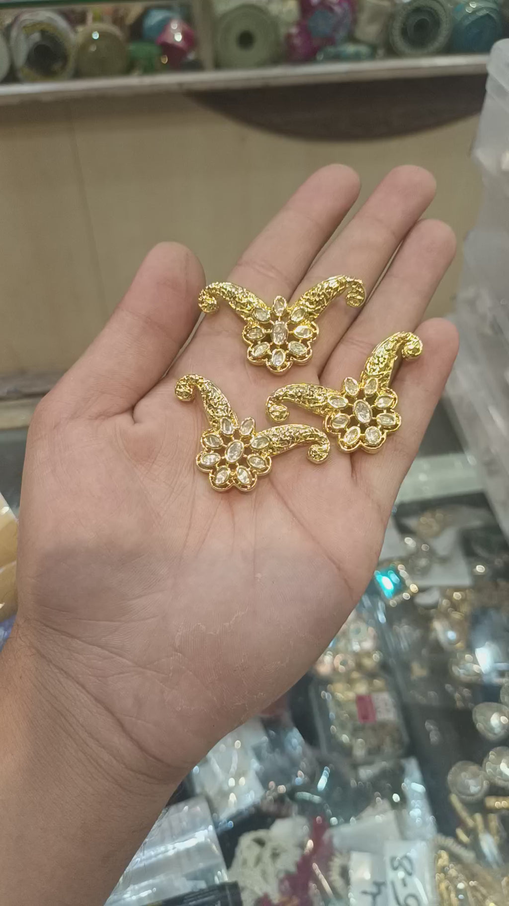 Premium polki kundan || 1 - 6 pcs packing || anti tarnish