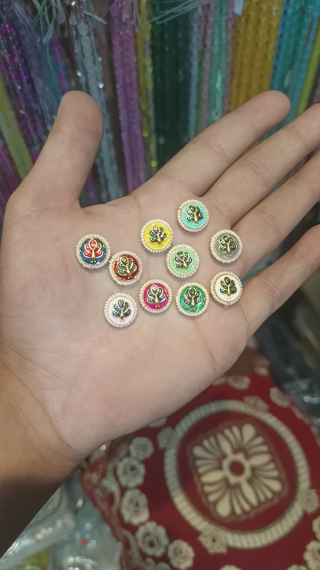 Meena kundan || 12 pcs pack ||