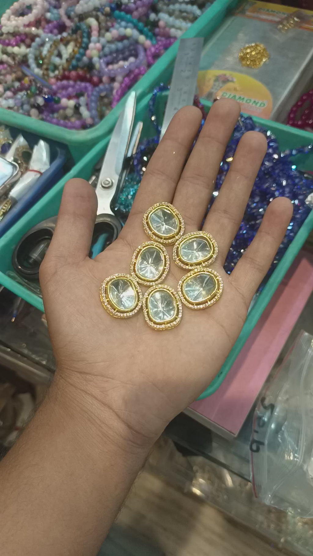 Premium gold brass connector