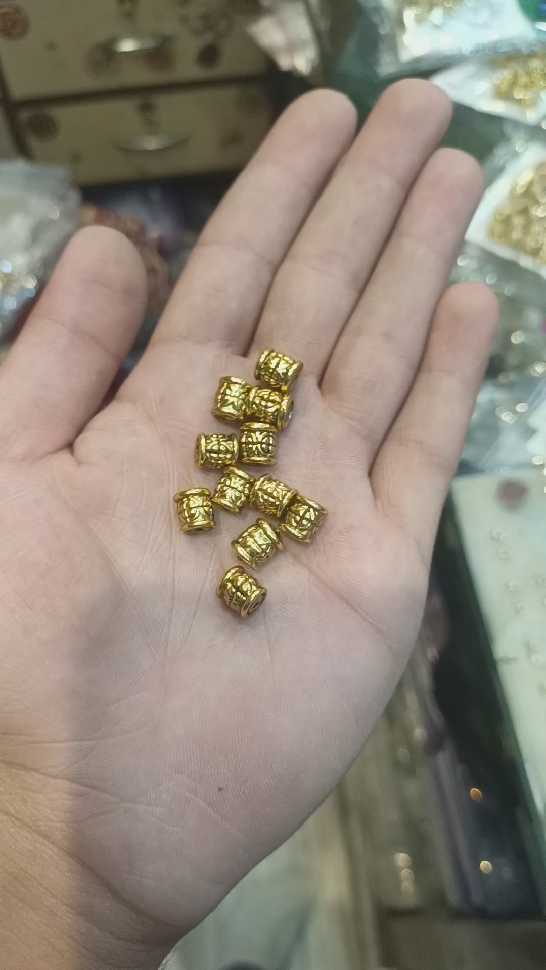 Brass balls || anti tarnish || 12 pcs pack ||