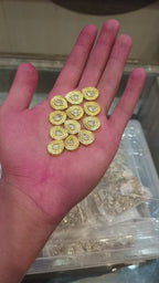 Premium golden foil kundan|| 6 pcs - 12 pcs pack || Anti tarnish ||