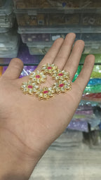 Jewellery Kundan || 12 pcs packing ||