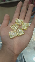 Premium polki kundan|| 1pcs - 12 pcs pack || anti tarnish ||