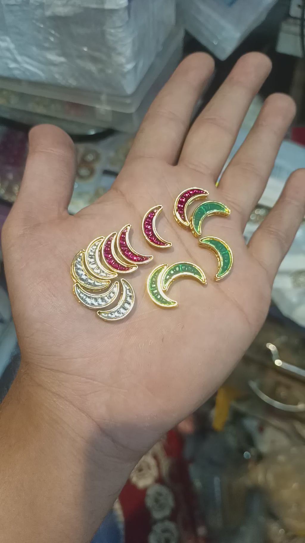 Chand kundan || 6 - 12 pcs pack ||