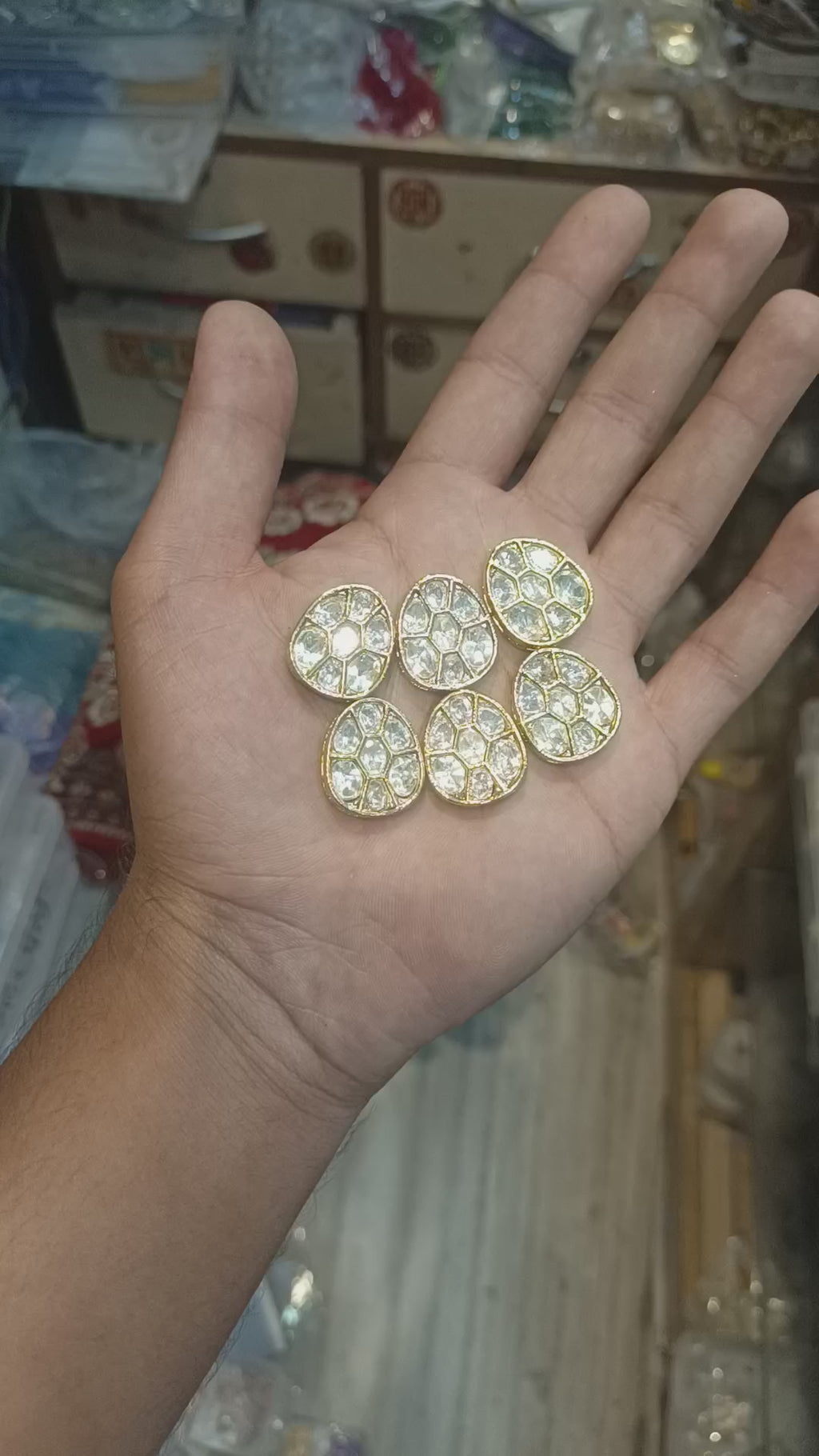 Premium polki kundan