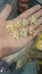 Premium polki Meena kundan || 1 pcs - 6 pcs packing ||