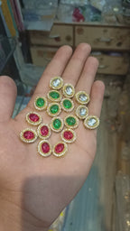 Premium brass kundan