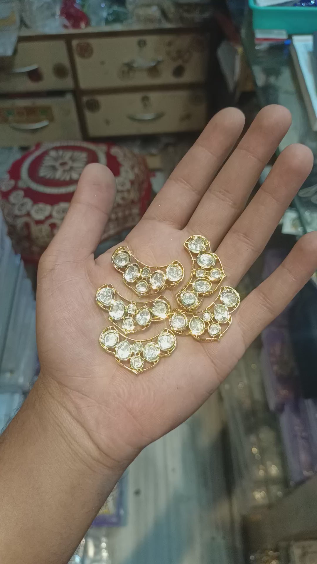 Premium polki kundan