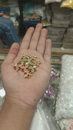 Ad kundan || anti tarnish || 6 and 12 pcs pack ||