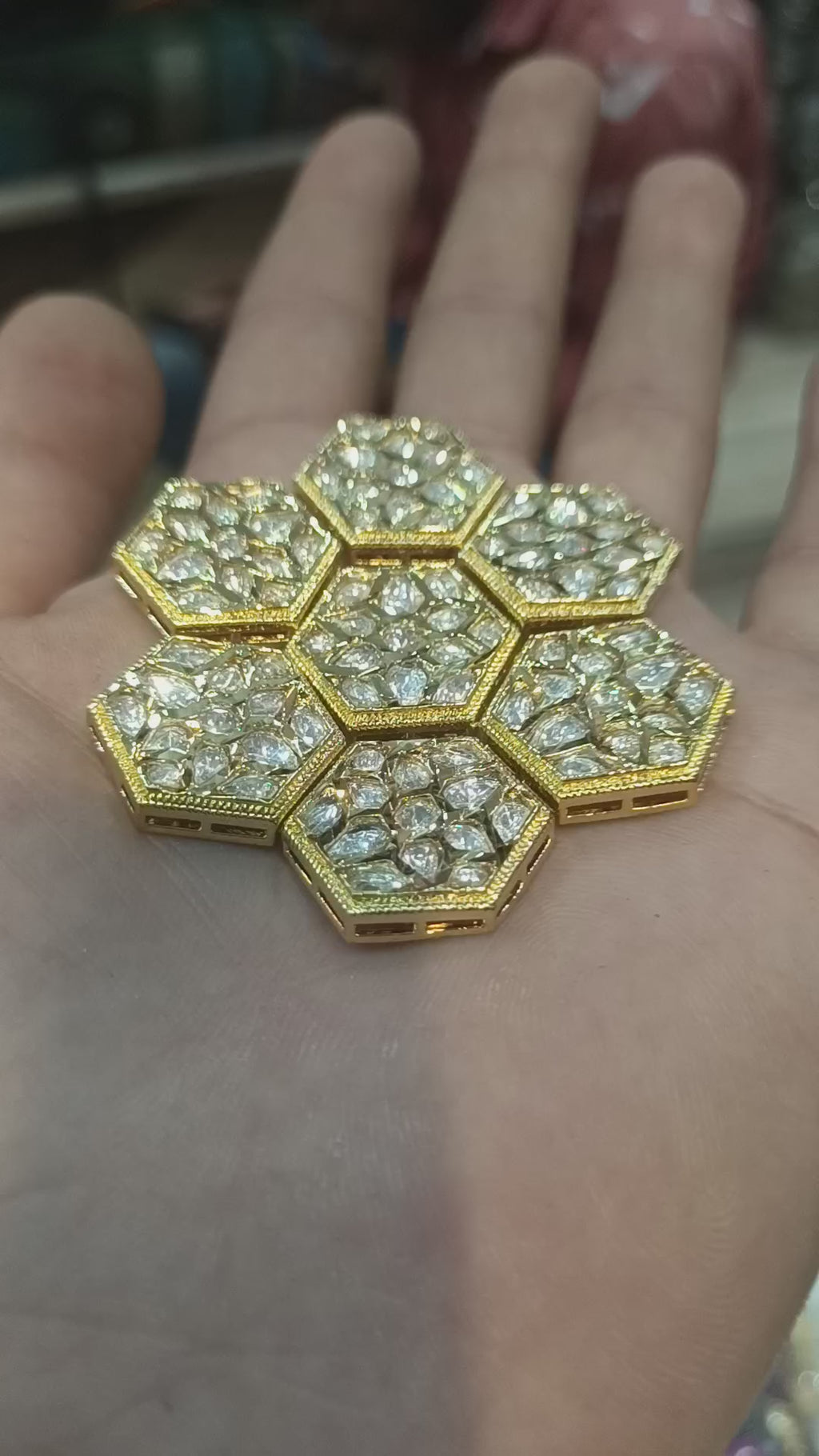 Premium polki kundan || 1 pcs - 12 pcs packing || anti tarnish ||