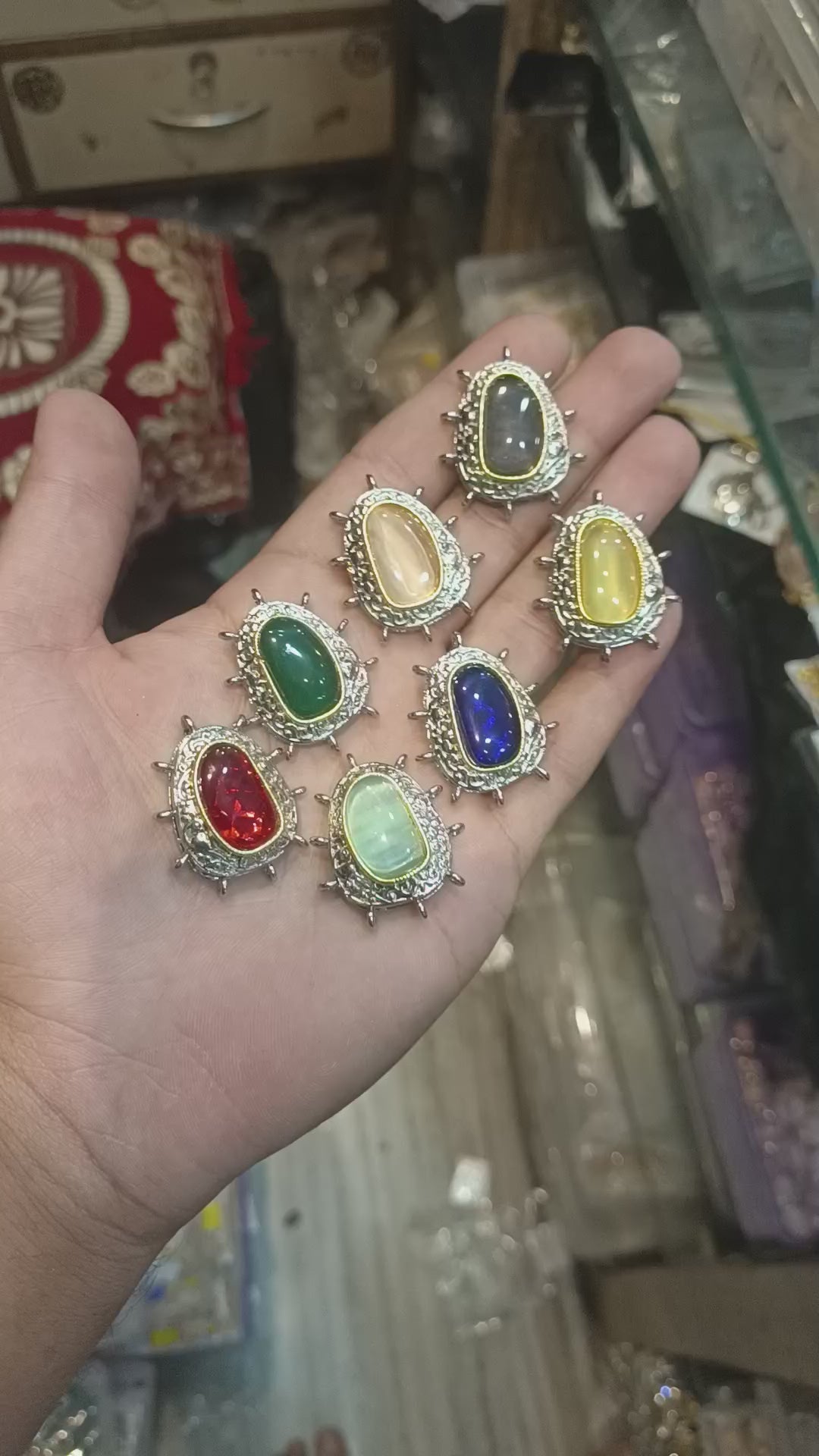 Premium brass monalisa kundan