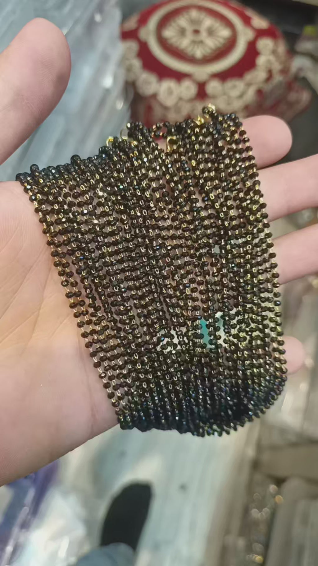 Mangalsutra chains || hydro crystal chain || 18 inch , 24 inch , 30 Inch || 1 mala - 12 mala packing || Anti tarnish ||