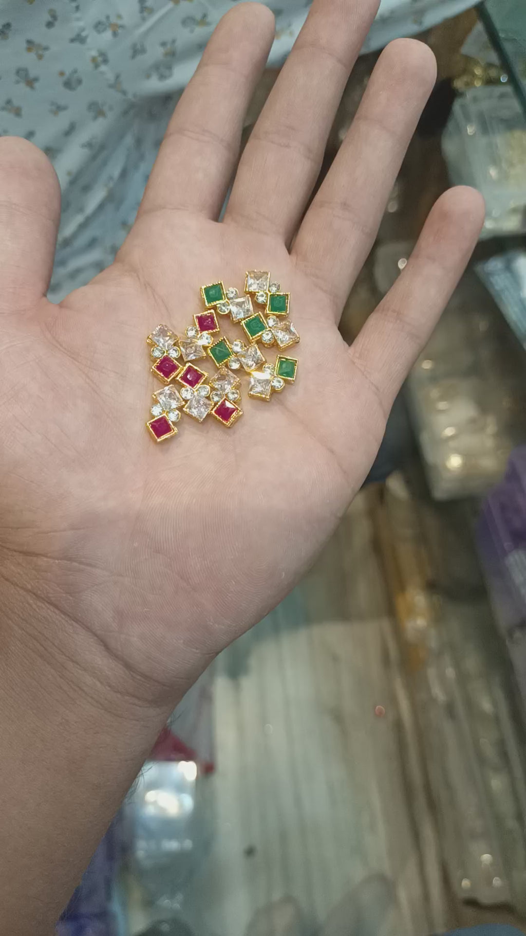 Ad kundan || 12 pcs and 6 pcs pack ||