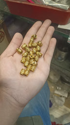 Brass balls || anti tarnish || 12 pcs pack