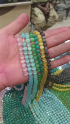 Premium monalisa 8mm || 48 beads in a line || 7 colours available ||