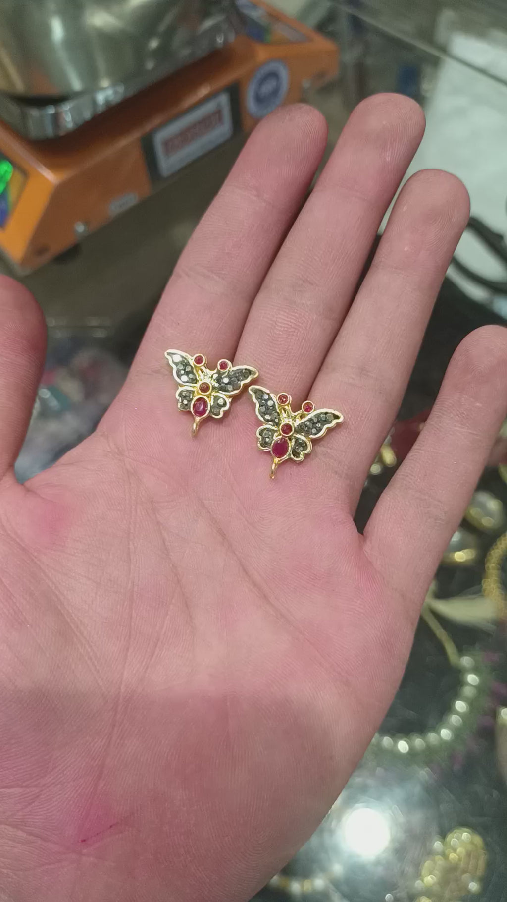 Chatin stone butterfly tops || 1 tops packing ||