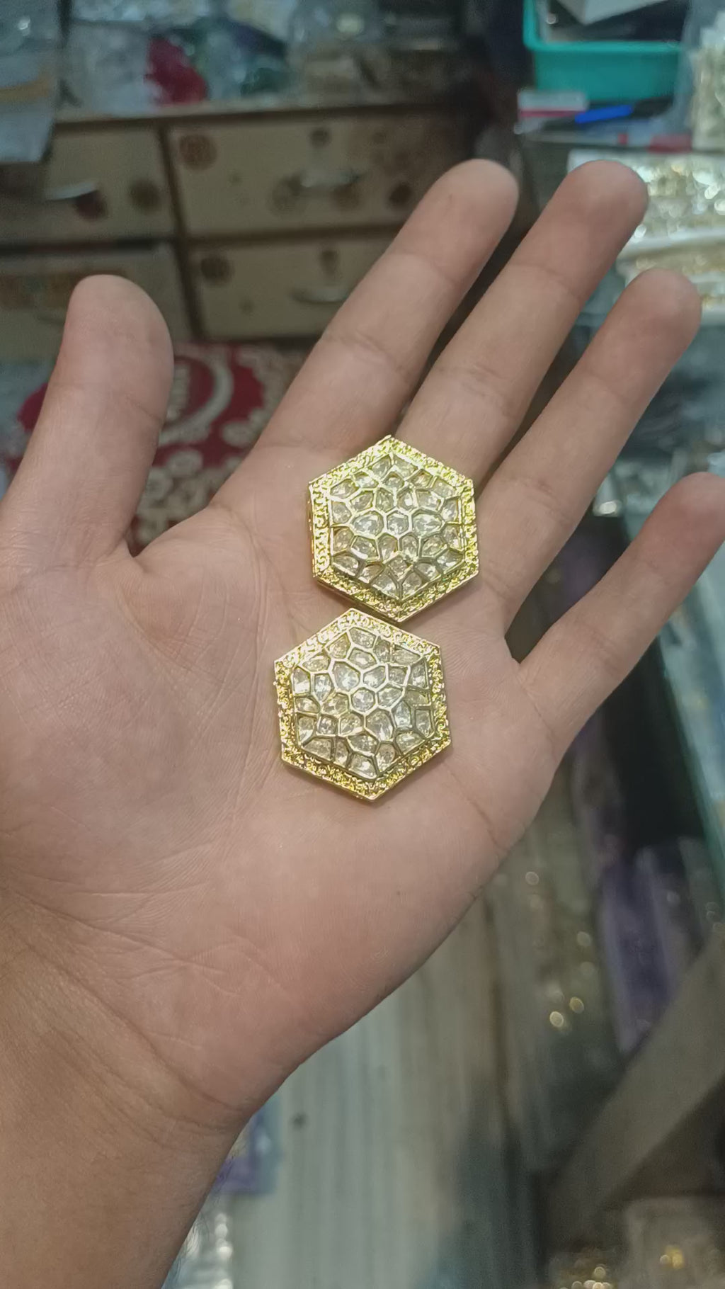 Premium polki kundan