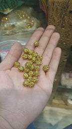 Brass balls || anti tarnish || 12 pcs packing ||