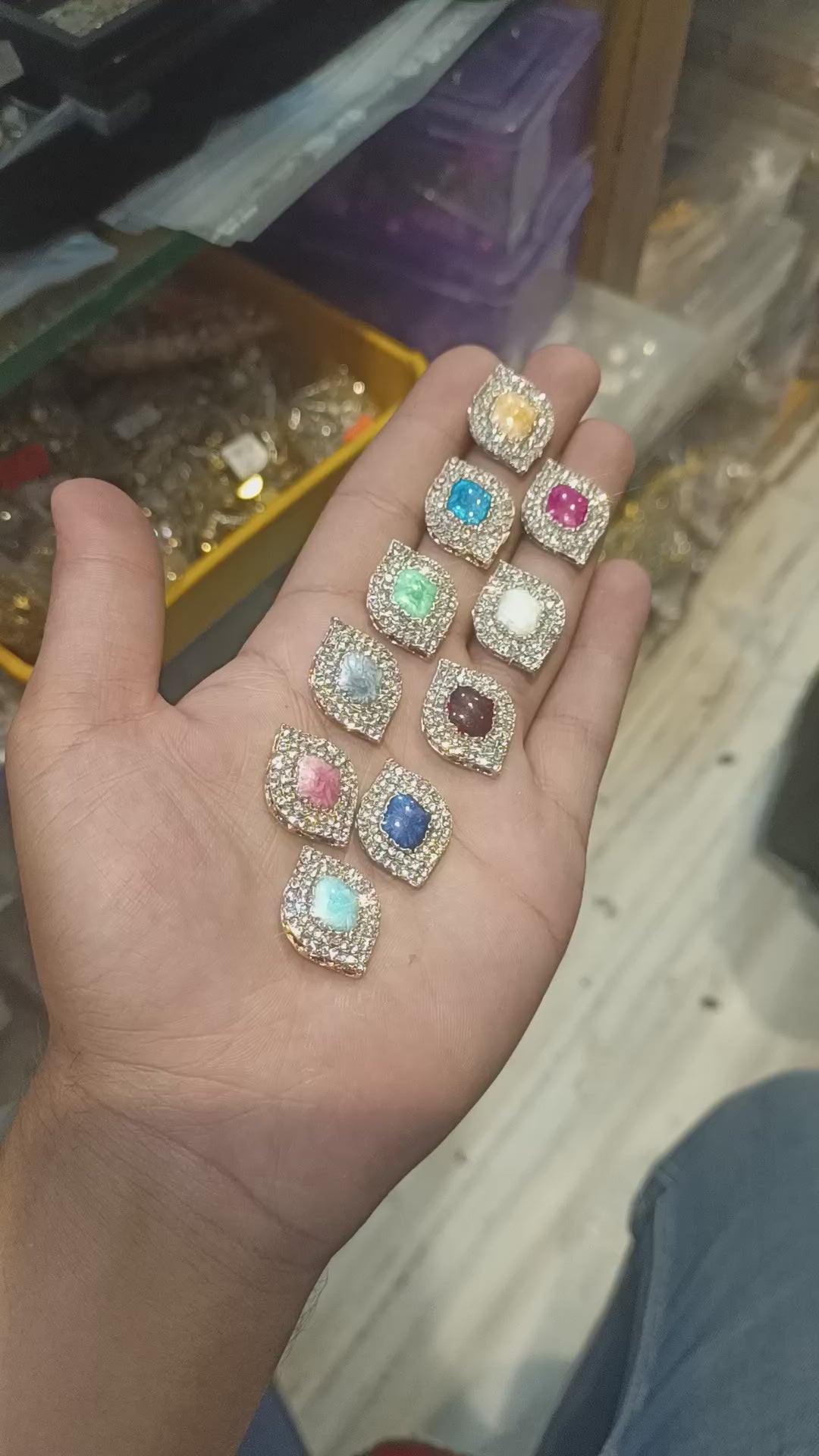 Ad kundan || 6 - 12 pcs packing ||