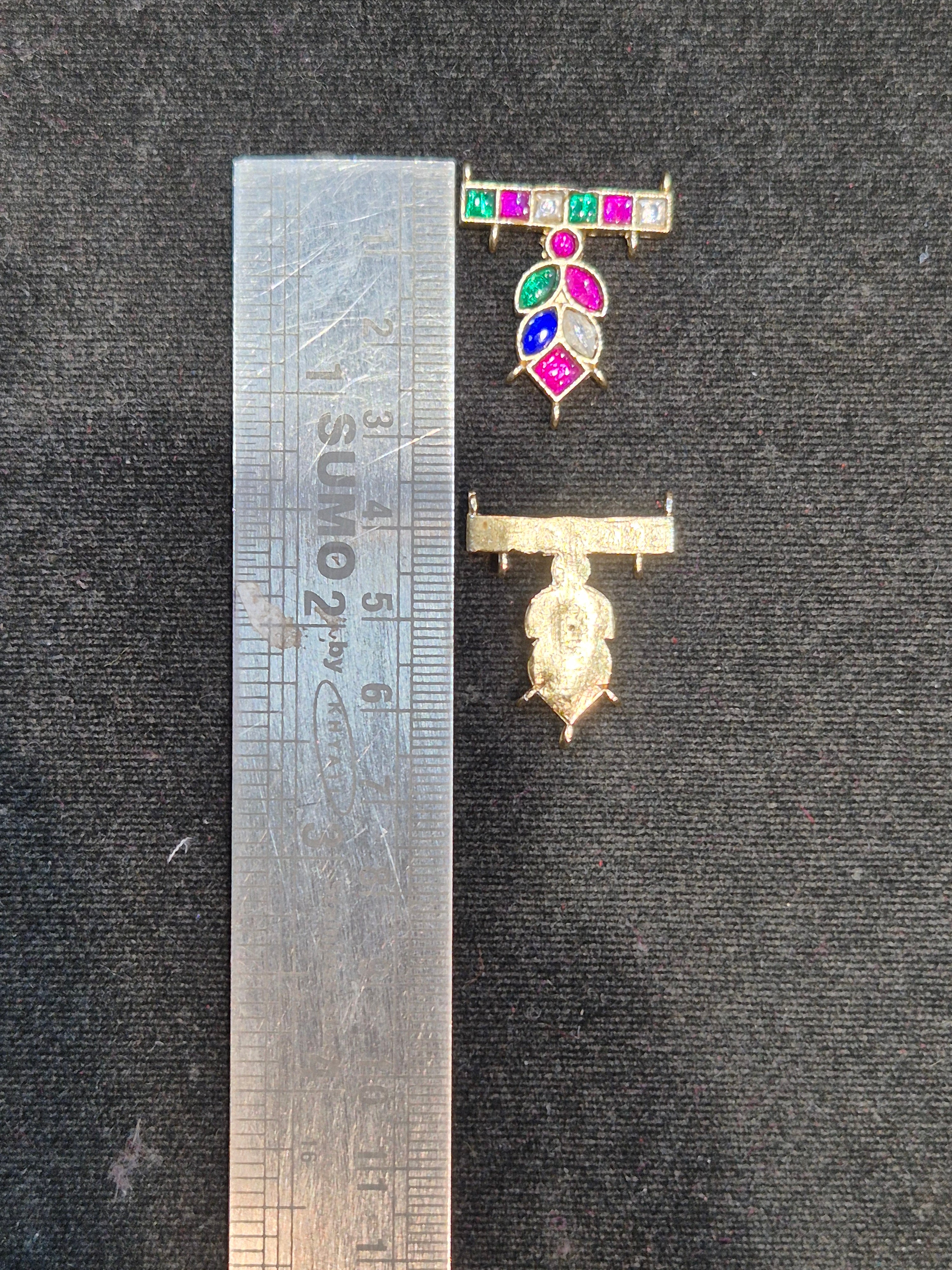 Jadau kundan || 12 stones ||