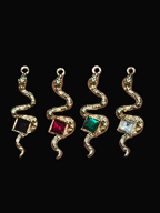 Antitarnish snake charms || 6 piece pack ||