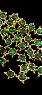 Single Stone Jadau Kundan|| 12 piece packing & 100 piece packing