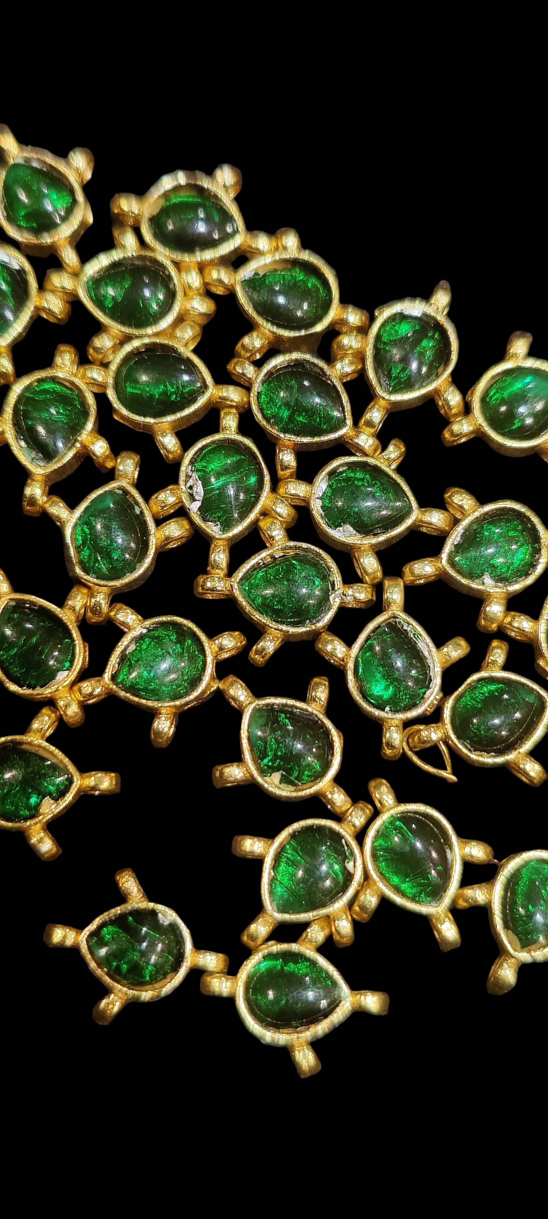 Single Stone Jadau Kundan|| 12 piece packing & 100 piece packing