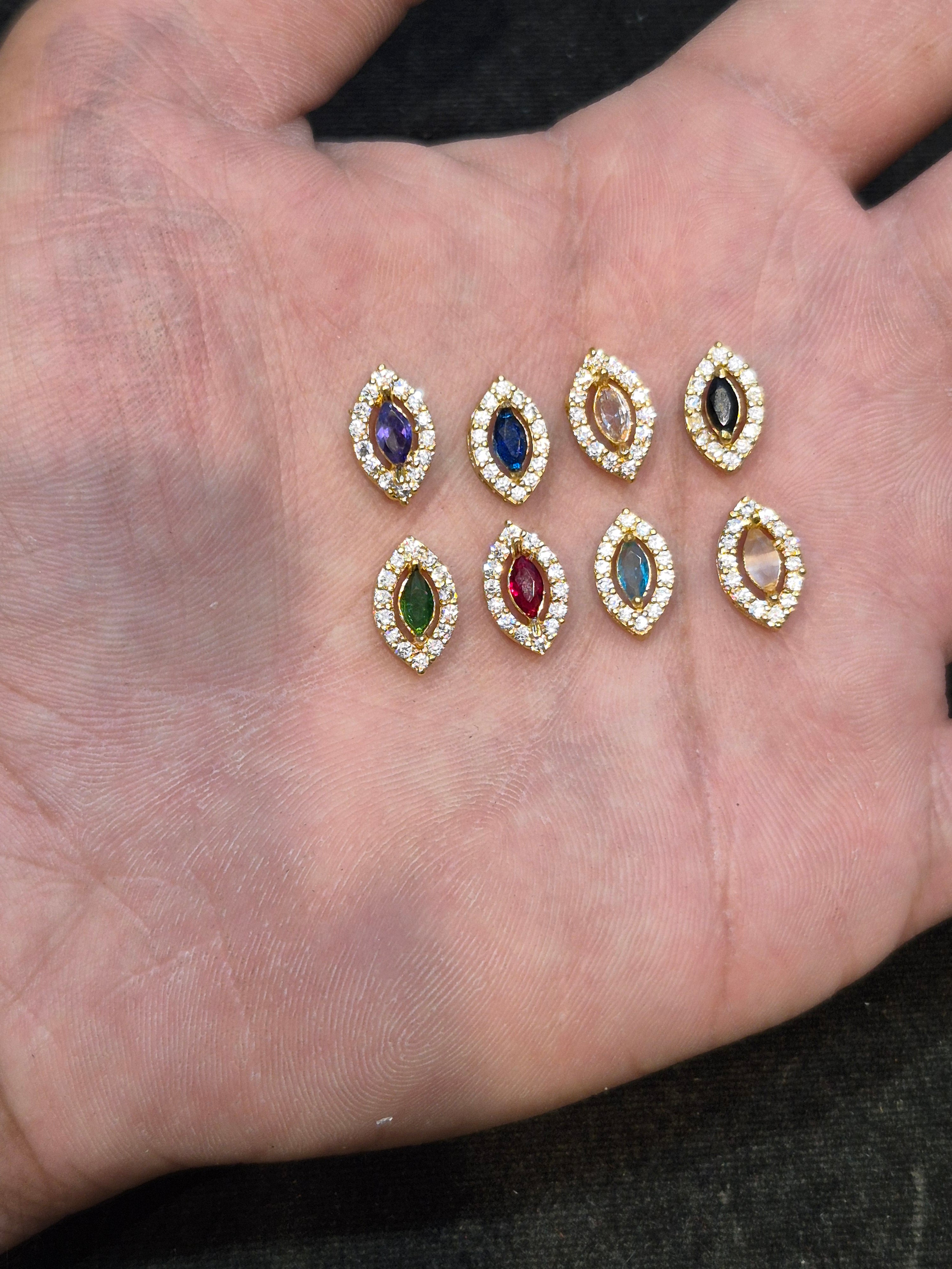 Eye shape ad piece || 6 piece pack ||