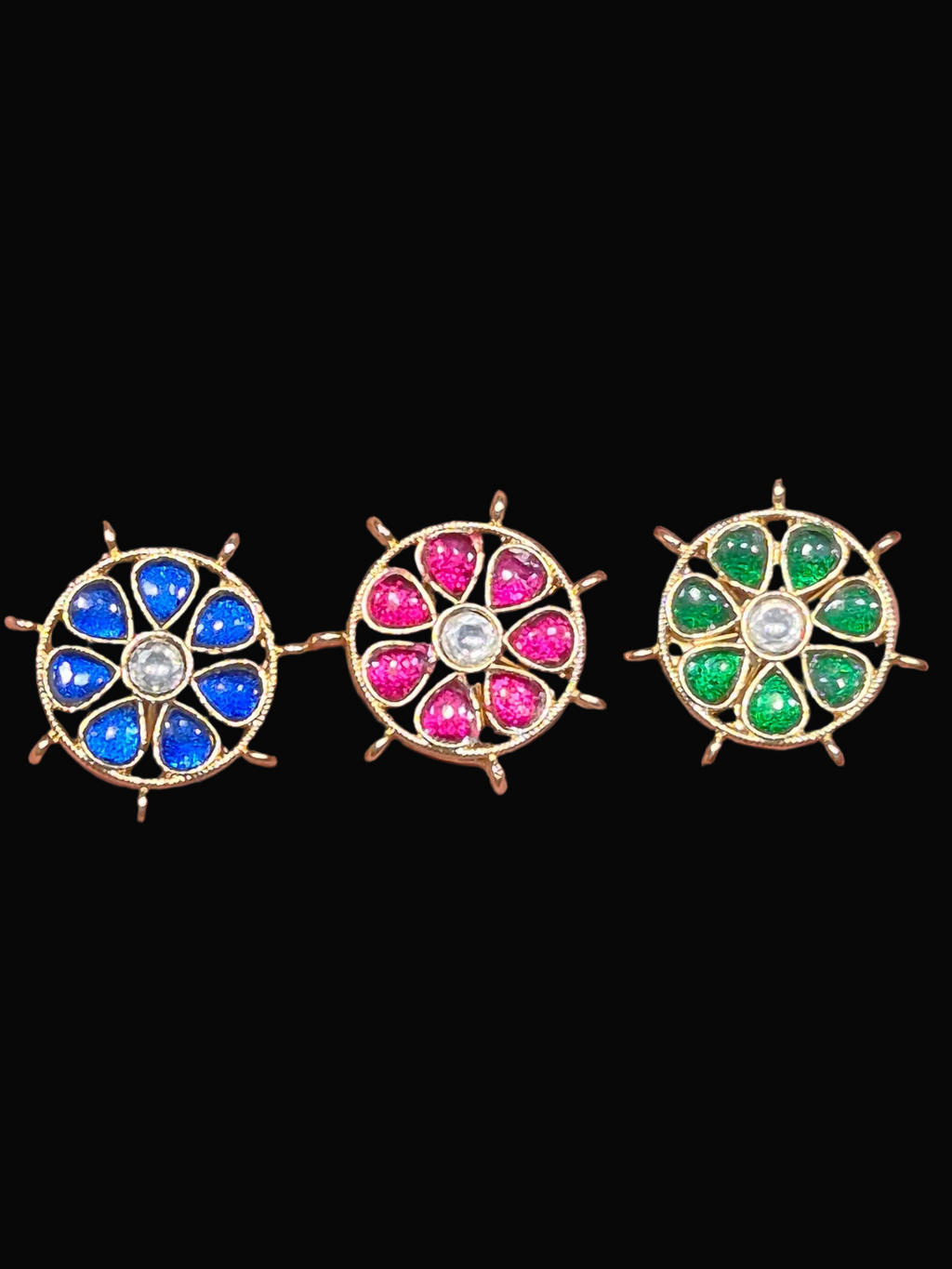 Jadau kundan || 8 stones ||