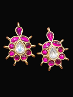 Jadau tops || 20 stones || 1 pair pack